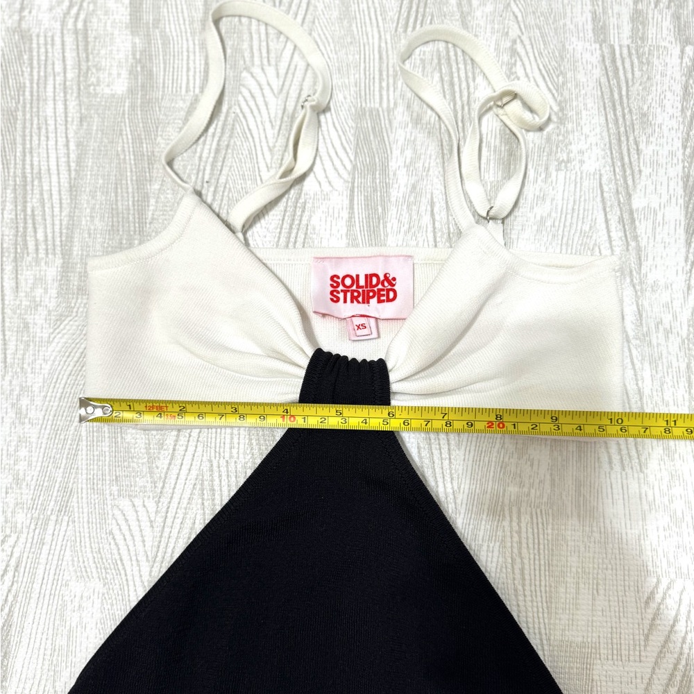 Solid & Striped Revolve Fitted Cutout Dress - image 8